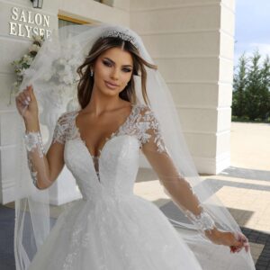 Rochie de mireasa A line Gloriana 5 scaled 1