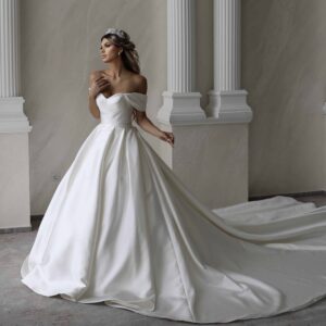 Rochie mireasa A line Goldie 5 scaled 1