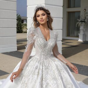 Rochie mireasa printesa Gaga 2 scaled 1
