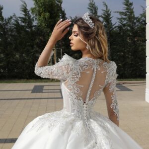 Rochie mireasa printesa Gaga 4