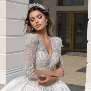 Rochie mireasa printesa Gaga 5 scaled 1