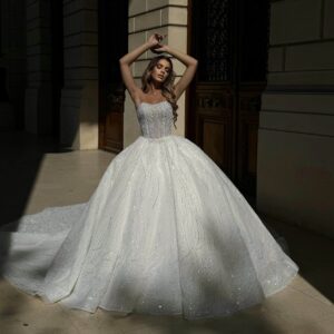 Rochie mireasa printesa Galadriel 6 scaled 1