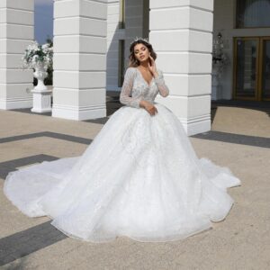 Rochie mireasa printesa Galateea 4 scaled 1