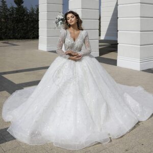 Rochie mireasa printesa Galateea 5 scaled 1