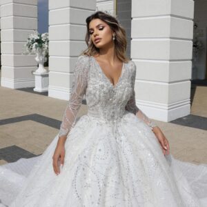 Rochie mireasa printesa Galateea 6 scaled 1