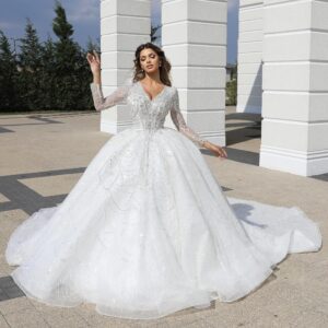 Rochie mireasa printesa Galateea scaled 1