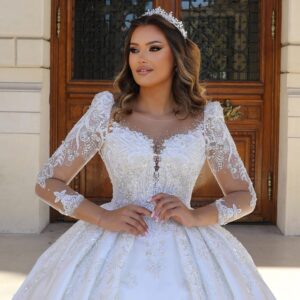 Rochie mireasa printesa Gallia 6
