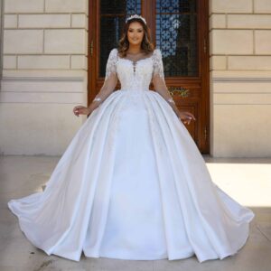 Rochie mireasa printesa Gallia scaled 1
