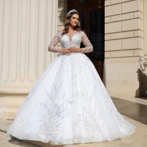 Rochie mireasa printesa Gama scaled 1