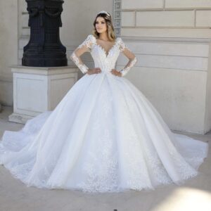 Rochie mireasa printesa Gayle 5 scaled 1