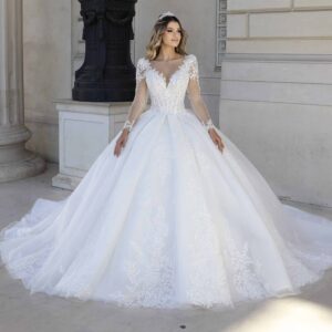 Rochie mireasa printesa Gayle scaled 1