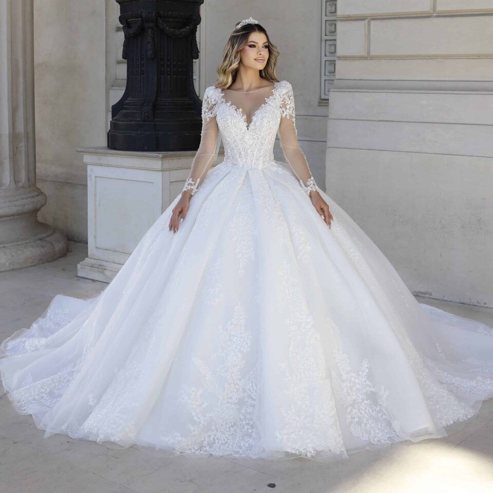 Rochie mireasa printesa Gayle scaled 1