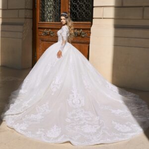 Rochie mireasa printesa Gibraltar 5 scaled 1