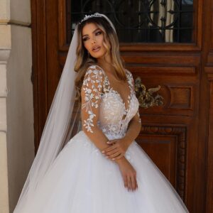 Rochie mireasa printesa Gillian 2
