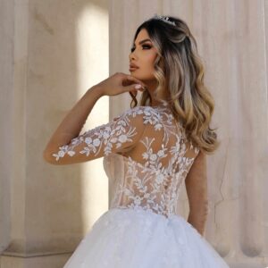 Rochie mireasa printesa Gillian 5