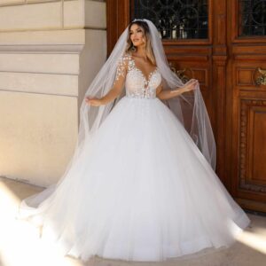 Rochie mireasa printesa Gillian scaled 1