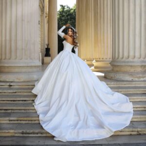 Rochie mireasa printesa Gladiola 4 scaled 1