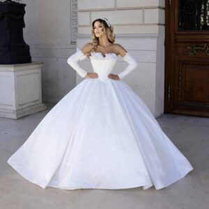 Rochie mireasa printesa Gladiola scaled 1