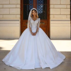 Rochie mireasa printesa Glasgow 5 scaled 1