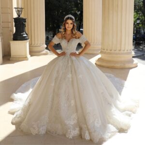 Rochie mireasa printesa Glimpse 9 scaled 1