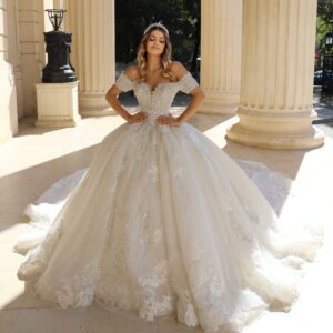 Rochie mireasa printesa Glimpse scaled 1