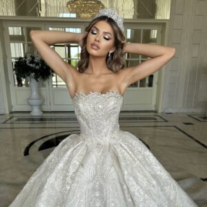 Rochie mireasa printesa Gloria 3 scaled 1