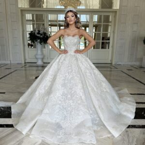 Rochie mireasa printesa Gloria scaled 1