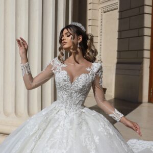 Rochie mireasa printesa Goodness 3 scaled 1