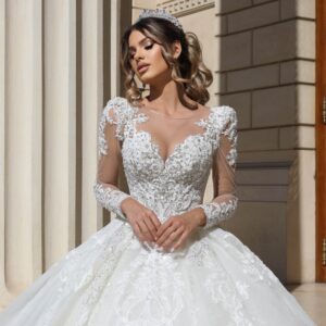 Rochie mireasa printesa Goodness 4 scaled 1