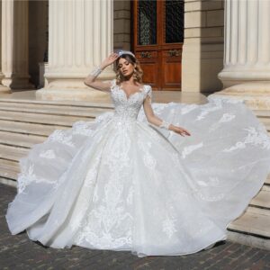 Rochie mireasa printesa Goodness 8 scaled 1