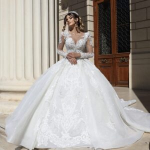 Rochie mireasa printesa Goodness scaled 1