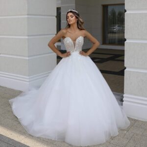 Rochie mireasa printesa Grazia 4 scaled 1