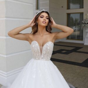 Rochie mireasa printesa Grazia 5 scaled 1