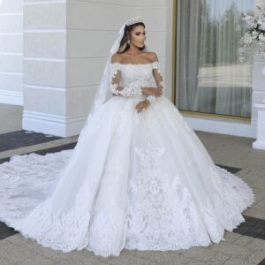 Rochie mireasa printesa Graziella 6 scaled 1