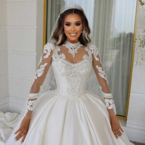 Rochie mireasa printesa Greta 5 scaled 1
