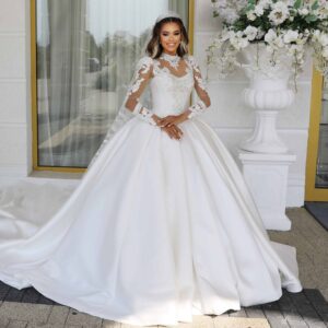 Rochie mireasa printesa Greta 6 scaled 1