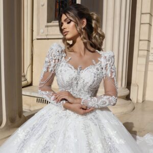 Rochie mireasa printesa Griffin 2 scaled 1