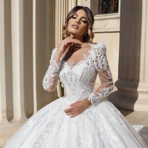 Rochie mireasa printesa Griffin 5 scaled 1