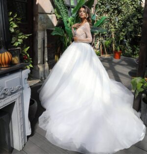 Rochie mireasa printesa Griselda 6 scaled 1