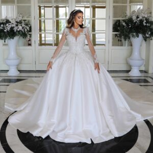 Rochie mireasa printesa Guapa 5 scaled 1