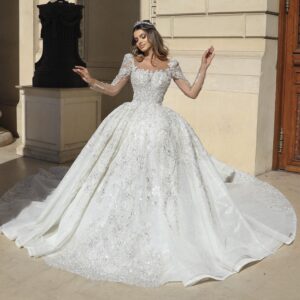 Rochie mireasa printesa Gwinevere 4 scaled 1
