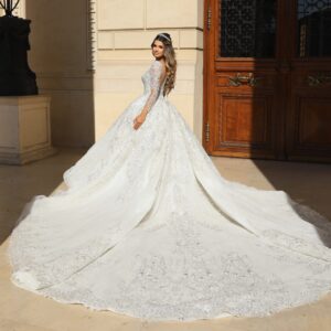 Rochie mireasa printesa Gwinevere 7 scaled 1