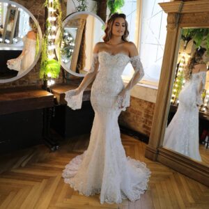 Rochie mireasa sirena Garbo 4 scaled 1