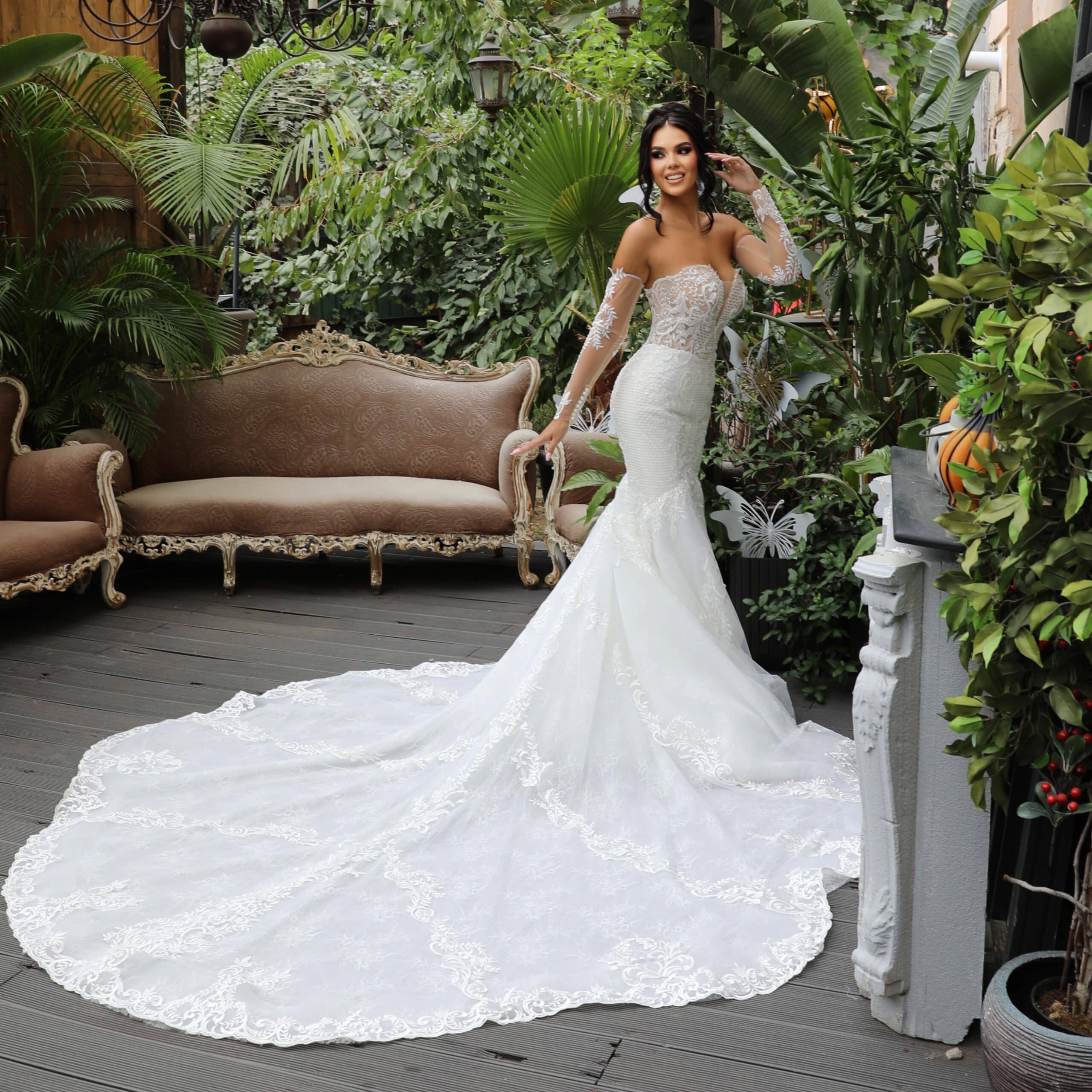 Rochie mireasa sirena Geisha 2 scaled 1