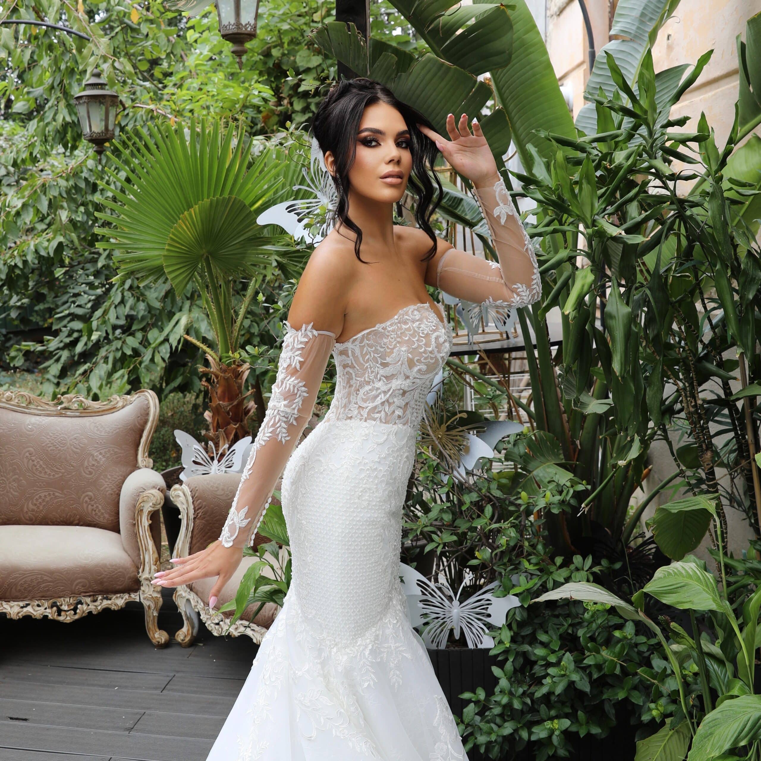 Rochie mireasa sirena Geisha 5 scaled 1