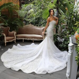 Rochie mireasa sirena Ginger 4 scaled 1