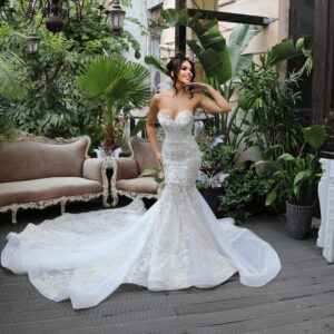 Rochie mireasa sirena Ginger 6 scaled 1
