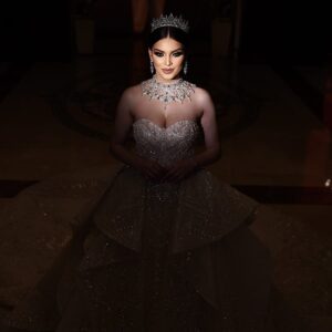 rochie de mireasa 2024 tip printesa aurora