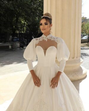 rochie de mireasa a line ariel