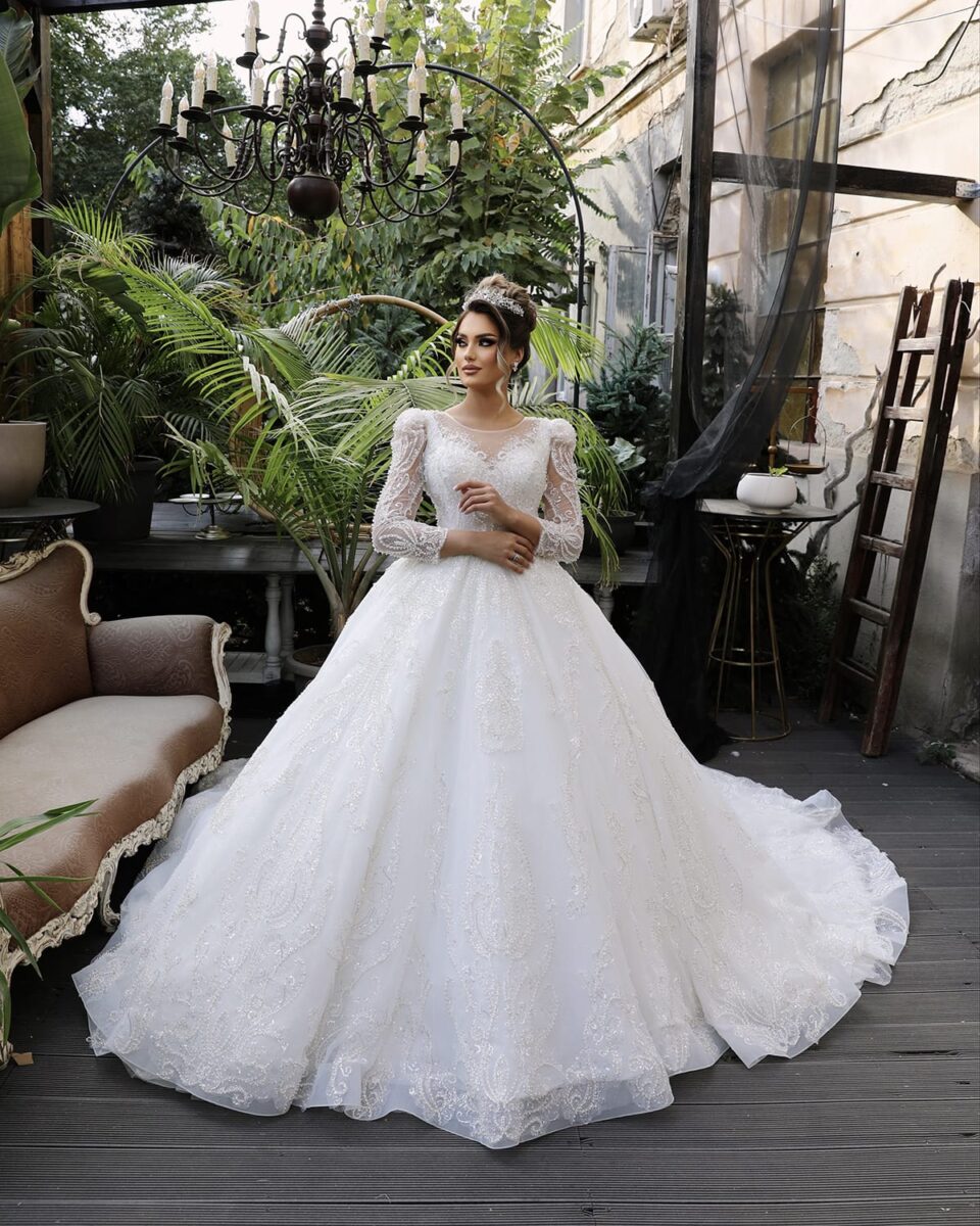 rochie de mireasa printesa 2024 aisha